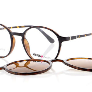 Brille Vienna Design UN771-2 mit magnetischem Sonnenclip