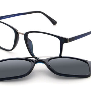 Vienna Design Herrenbrillengestell mit Sonnenclip 773-1